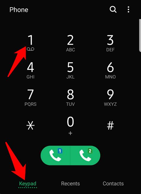 Select the Voicemail tab. . How to set up voicemail att